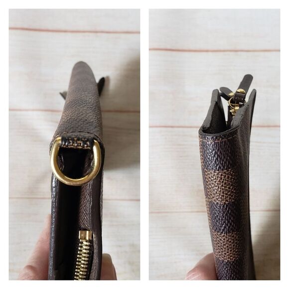 Louis Vuitton Large Damier Brown Wallet Entrupy Authentication included - Picture 8 of 16